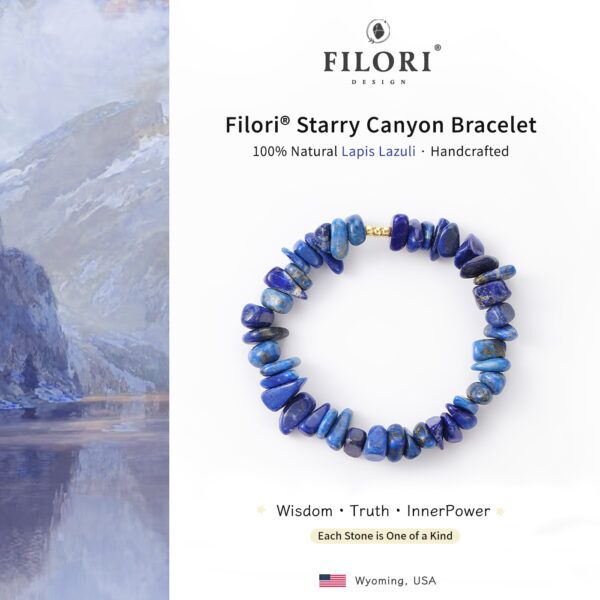 Peak Pure Bracelets Natural Lapis Lazuli