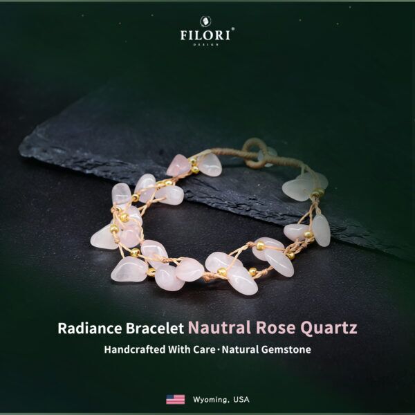 Radiance Bracelets · Natural Rose Quartz