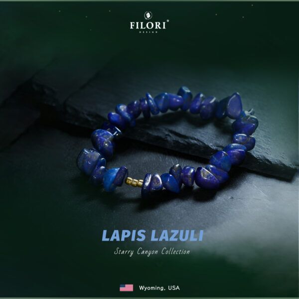 Starry Canyon Bracelets Natural Lapis Lazuli
