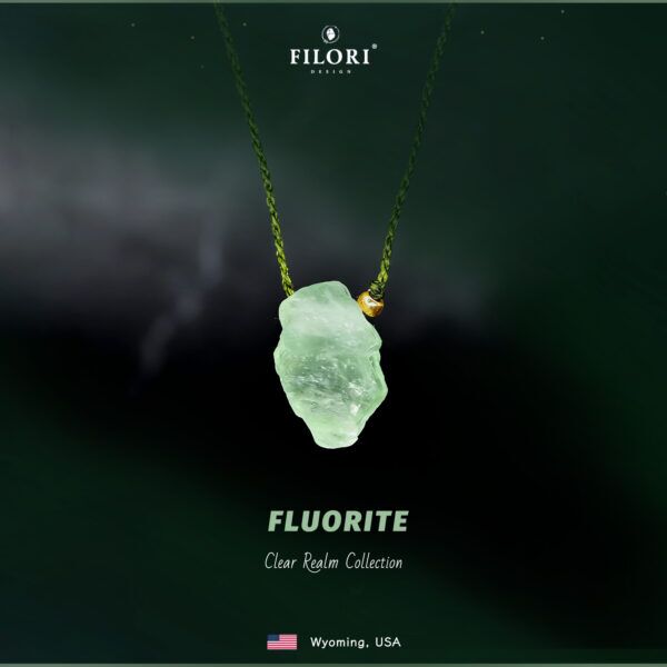 Clear Realm Necklace · Natural Fluorite