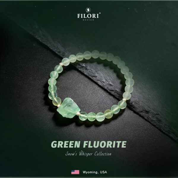 Snow’s Whisper Bracelets – Fluorite